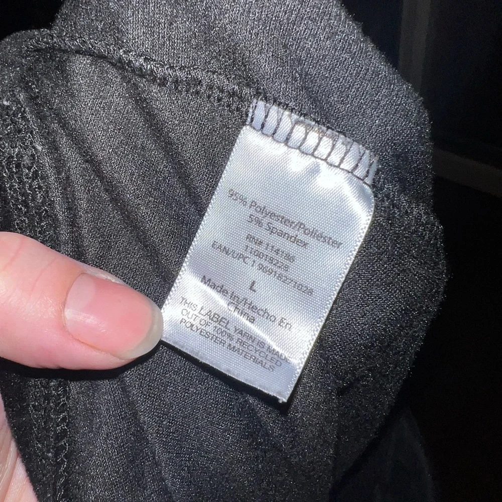 Juicy Couture Black Velour Silver Bling Tracksuit Top-XXL Bottoms- L - Picture 14 of 15